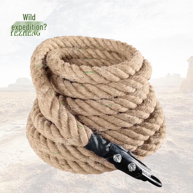 Heavy-Duty Fitness Climbing Rope with Hook