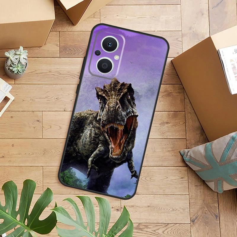 Dinosaur Case For OPPO Reno 14F 13F 12F 10 11 12 13 14 Pro 8T 7 8 Lite OPPO Find X8 X6 X5 X9 Pro Cover