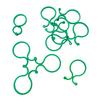 100pcs Garden Vine Strapping Clips Plant Bundled Buckle Ring Holder Tomato Garden Plant Stand Tool Garden Decoration Accessories