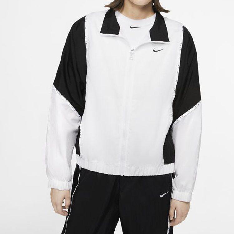 Nike Jackets Women's White Stand Collar Moderate Other CJ3686-100