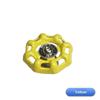 Car Central Control Rotary Knob Sticker Metal Valve Handle For Interior Key Gear Ignition Device Modification Ornament