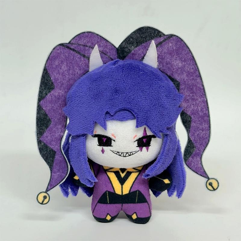 New The Freak Circus Plush Jester Pierrothe Harlequin Freaks Pierrot Plush Doll Toy Anime Game Peripherals Plushie Pendant Gift