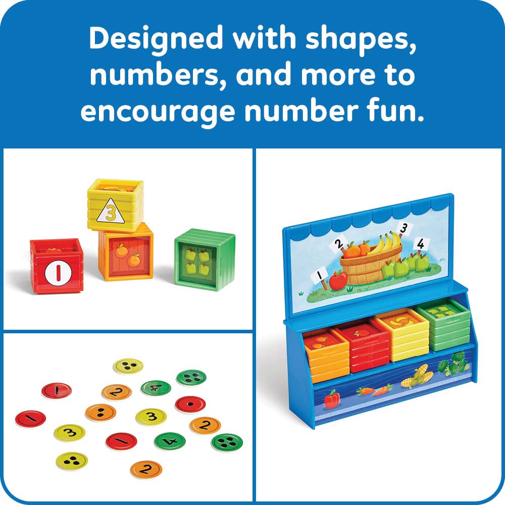 Numberblocks Numberblocks Mini Market for Learning Math Educational Authentic Numbers, Toys, Toy, 96936,