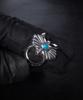 Josilver Morning Glory Ring (Turquoise)