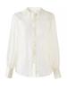 Nanyou High-Quality Lace Trim Mist-Effect Ice Silk Long-Sleeve Women's Shirt