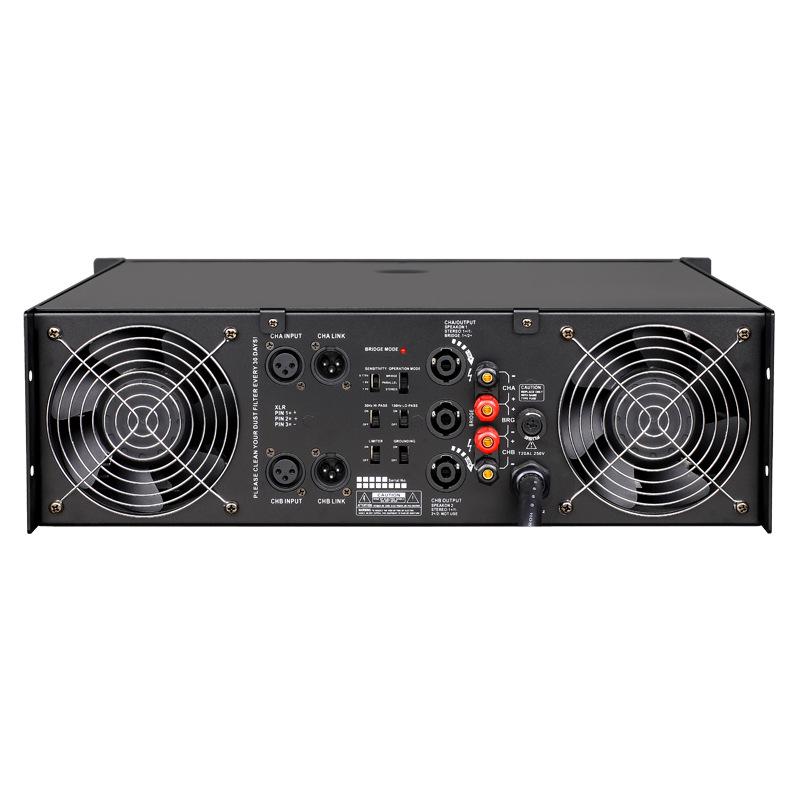 High-Performance Pure Stage Power Amplifier for Professional Use