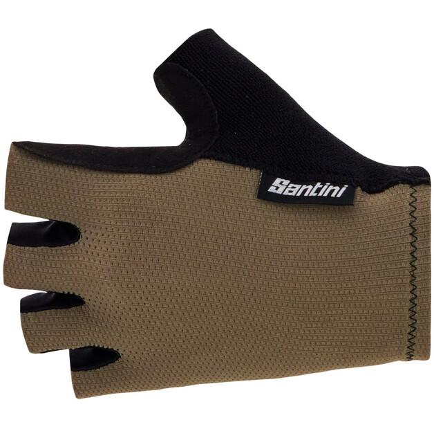 Велосипедные перчатки Santini Brisk (коричневый)