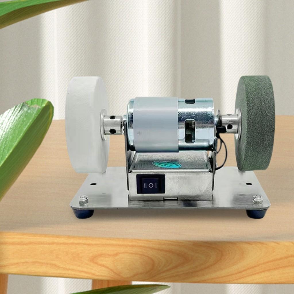 Multifunction Mini Belt Sander Speed Adjustable Electric Belt Grinder Portable DIY Making Sharpening Power Tool