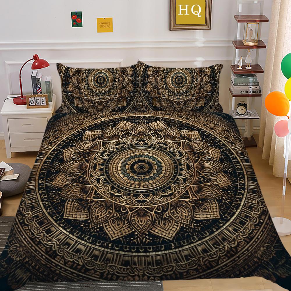 Bedding Cover Suit  Woman Man Printing Fashion Duvet Cover Sets Microfiber Bedspreads Double Size Home Textiles