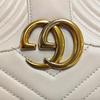 [Pre-Owned] Gucci GG Marmont Matelassé Mini Bag 'White' - Very Good #1X5VKQF