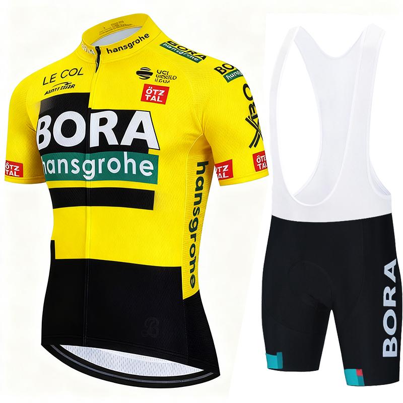 Cycling Jerseys UCI BORA Costume for Men's Bike Bicycle Blouse Set Mtb Clothing Mens Jersey Mountain Mallot Man Summer Clothes