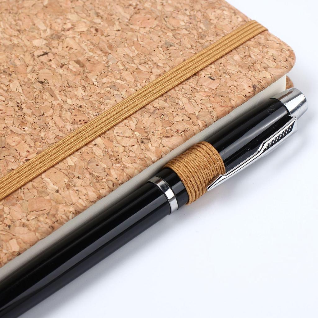 A5 Eco-friendly Strappy Patchwork Notebook with Custom Logo