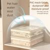 Large Capacity Moving Packing Bag Waterproof Moisture-proof Storage Bag PVC Dust-proof Quilt Wardrobe Organizer Hair Styling