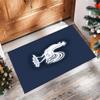 France national football team Printed Flannel Area Rug Non Slip Soft Polyester Floor Carpet Indoor Decor Mat for Bedroom Living Room Sofa