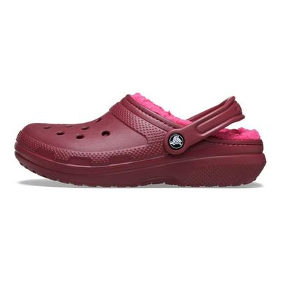 Warm Lightweight Comfortable Round Toe Slip-On Clogs Women Clogs Beetroot 203591-6XH