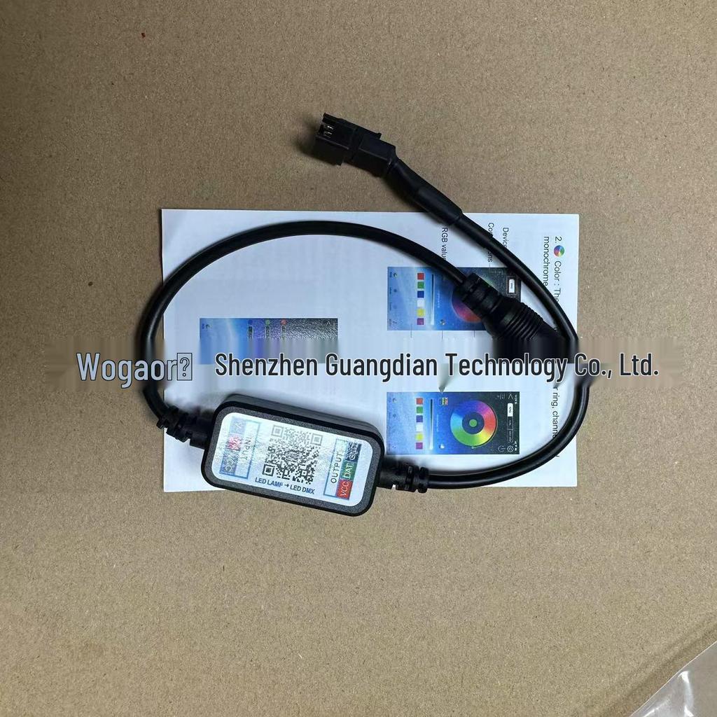 WS2812B Bluetooth LED Strip Lights with Mobile App and Music Sync