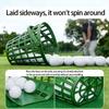 Golf Ball Pickers Basket Holds 50 Balls Golf Ball Container with Handle For Easy Practice On Course Or Backyard