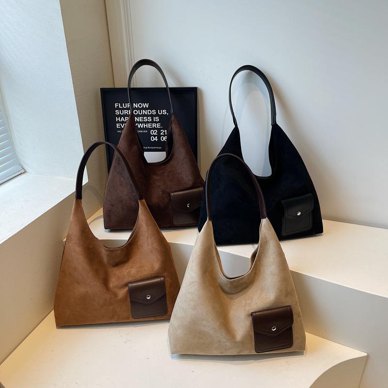 Large-capacity Underarm Bag, Fashionable Shoulder Bag, Casual and Trendy Commuter Tote Bag
