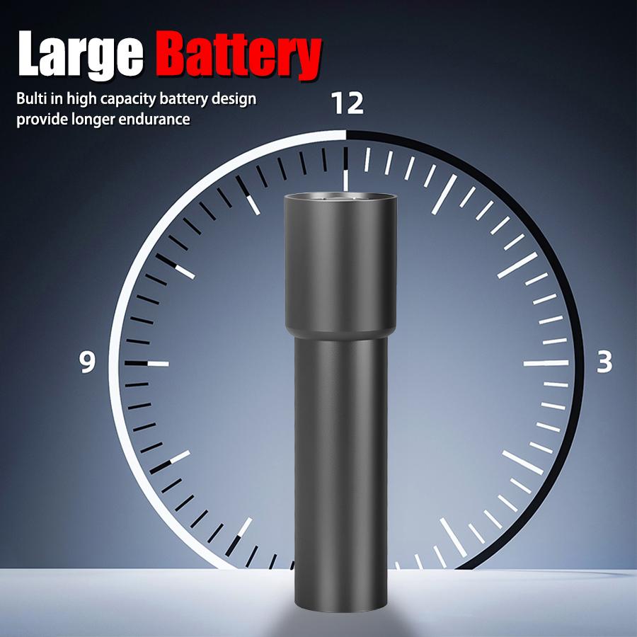 LED Strong Light Flashlight USB Rechargeable Aluminum Alloy Telescopic Zoom Flashlight Outdoor Searchlight Remote Torch Lantern