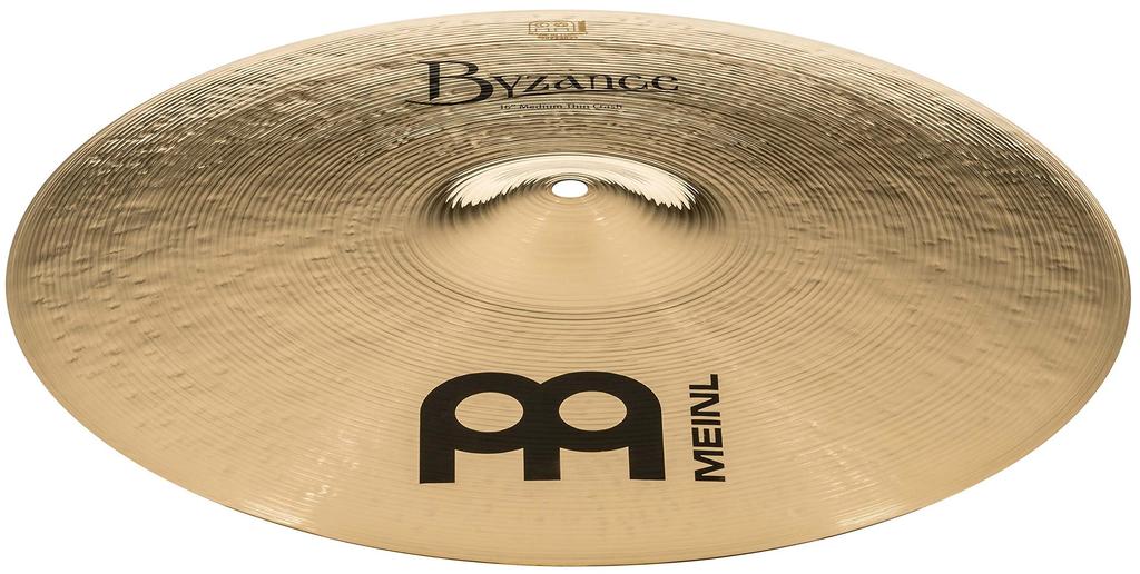MEINL Byzance Brilliant Series Crash Cymbal Medium Thin Crash 16" B16MTC-B []