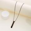 Stainless Steel Meditation Whistle Necklace - Versatile Creative Breathing Whistle Jewelry
