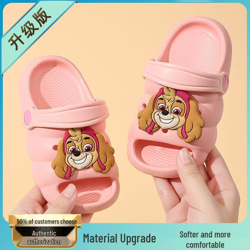 Paw Patrol Kids Summer Slippers Cartoon Bathing Sandals for Boys & Girls