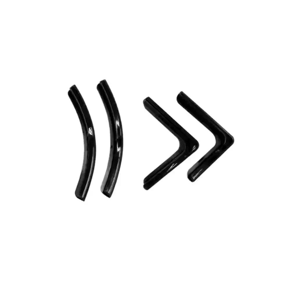 

4 шт. силиконовый автомобильный бампер устойчивый к царапинам чехол для автомобильного дверного угла универсальный защитный чехол для двери от столкновений автомобильный стиль