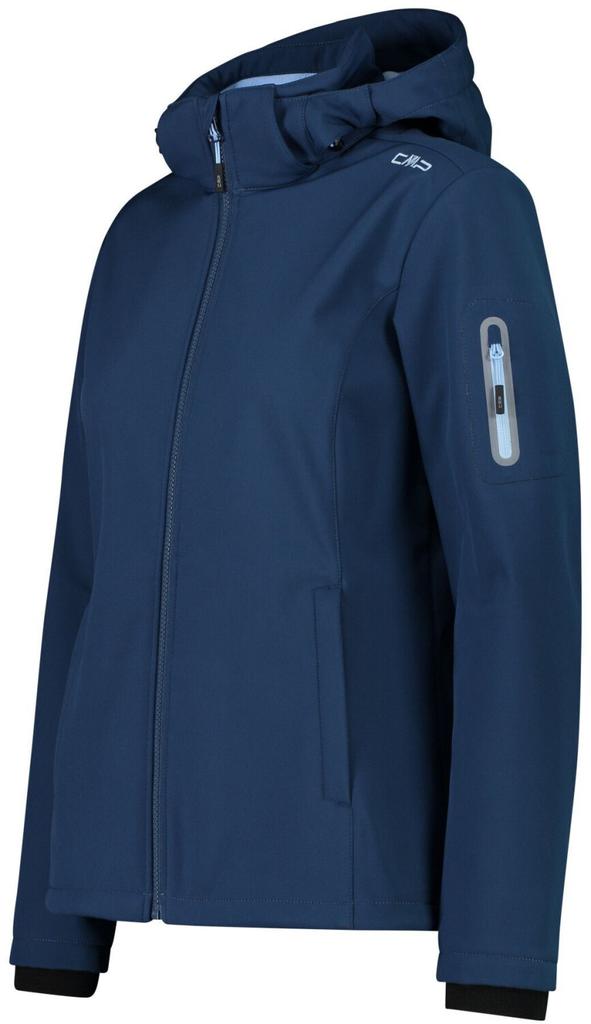 CMP Softshell Jacket Zip Hood Women (39A5006) Woman (39A5006) Blue/sky