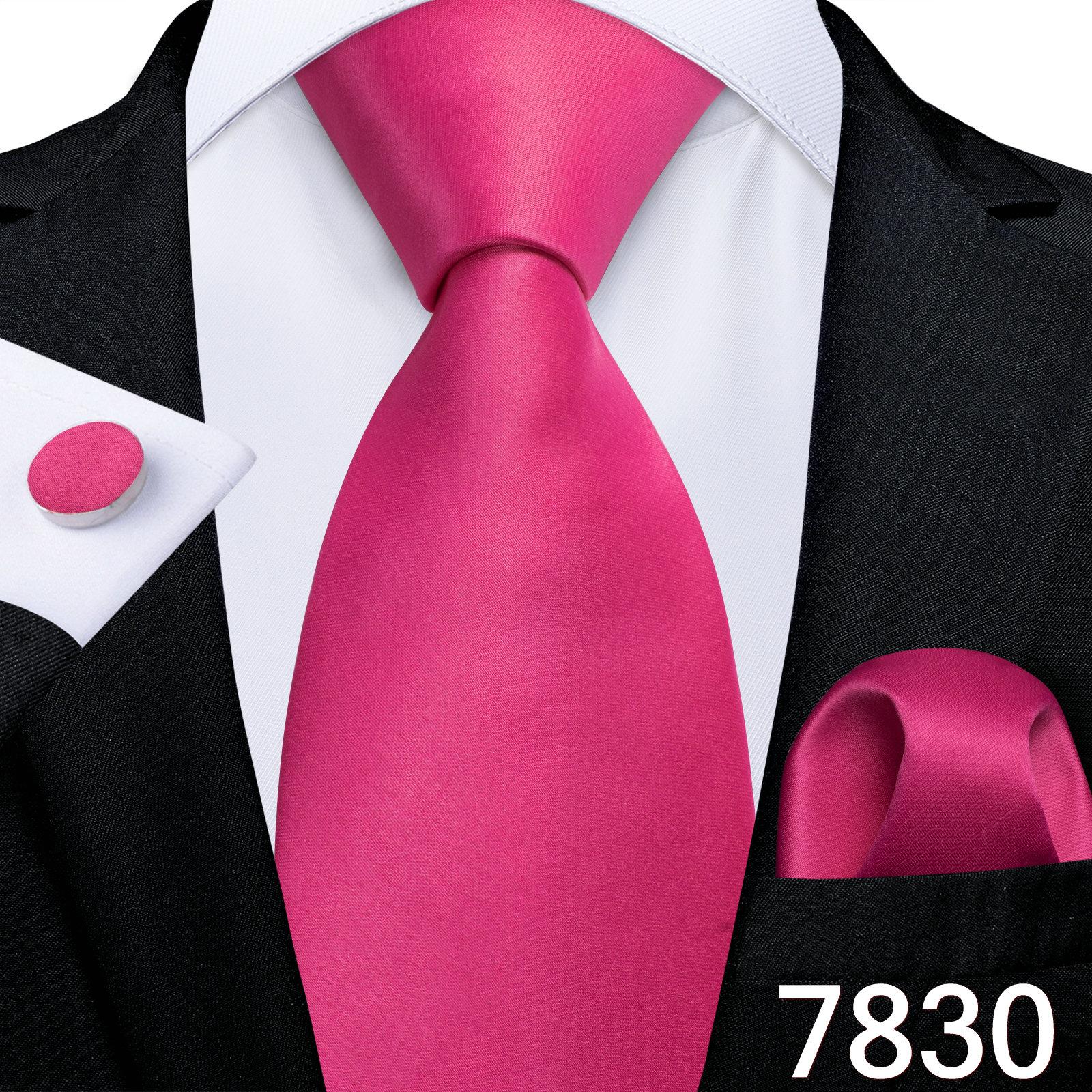 Дизайнерский мужской полосатый галстук, деловой классический галстук, носовой платок, запонки, набор N-7830