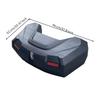 Hard-Shell Rear ATV Cargo Box Rugged for Utility Tasks, Farm Workers