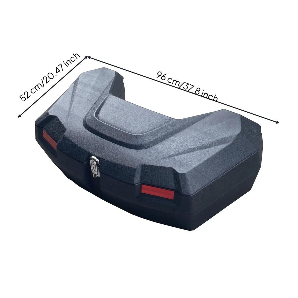 Hard-Shell Rear ATV Cargo Box Rugged for Utility Tasks, Farm Workers