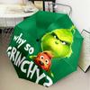 Christmas Comfort Umbrella Folding umbrella, automatic umbrella 8-Frame for Travel, camping Use Gift for Halloween Christmas