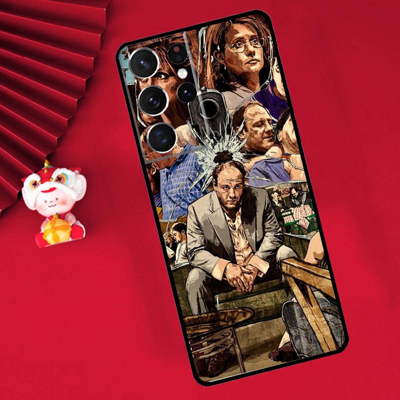The Sopranos TV Case For Samsung Galaxy S25 S26 Ultra S21 S22 S20 S23 S24 Ultra Plus S10 S25 FE Cover Funda