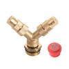 1/2" Male thread Y Shaped High Atomizing Nozzle Garden Landscaping Dust Removal Sprayer Agricultural Sprinkler Irrigation Nozzle