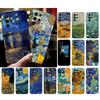 Van Gogh Painting Art Phone Case For Samsung S25 S24 S23 S22 S21 S20 Ultra S20 S22 S21 S20 FE S24 Plus