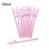 Fun Drinking Straws for Bachelorette Parties 18cm Unique Willy Cocktail Straws Reusable Novelty Sucking Drinking Straw Hen Night Bar Supplies