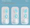 Dual-Head USB Mini Desktop Fan: Three-Speed, Strong Wind, Humidifying Spray for Summer Office