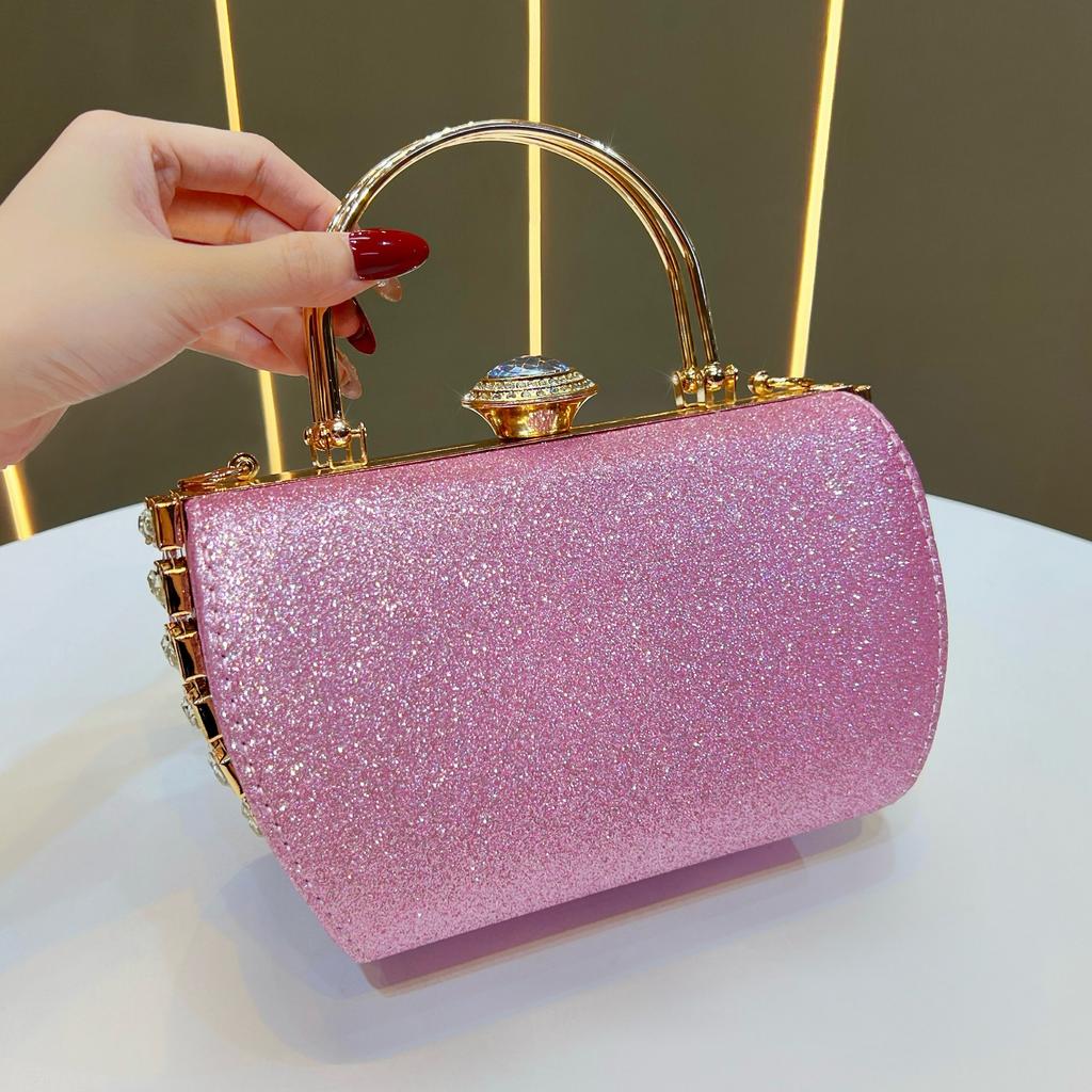Geantă de mână, Geantă de umăr, Geantă de seară la modă, Geantă cu lanț, Geantă crossbody mică exclusivistă pentru femei