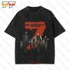 The Magnificent Seven V2 Denzel Washington Vintage Oversized T-Shirt LA7I