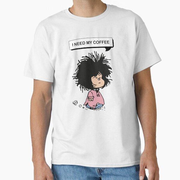 Unisex Cotton T Shirt Mafaldas Friends Full Group Characters Classic Latin Comic Fan Casual Streetwear Tops
