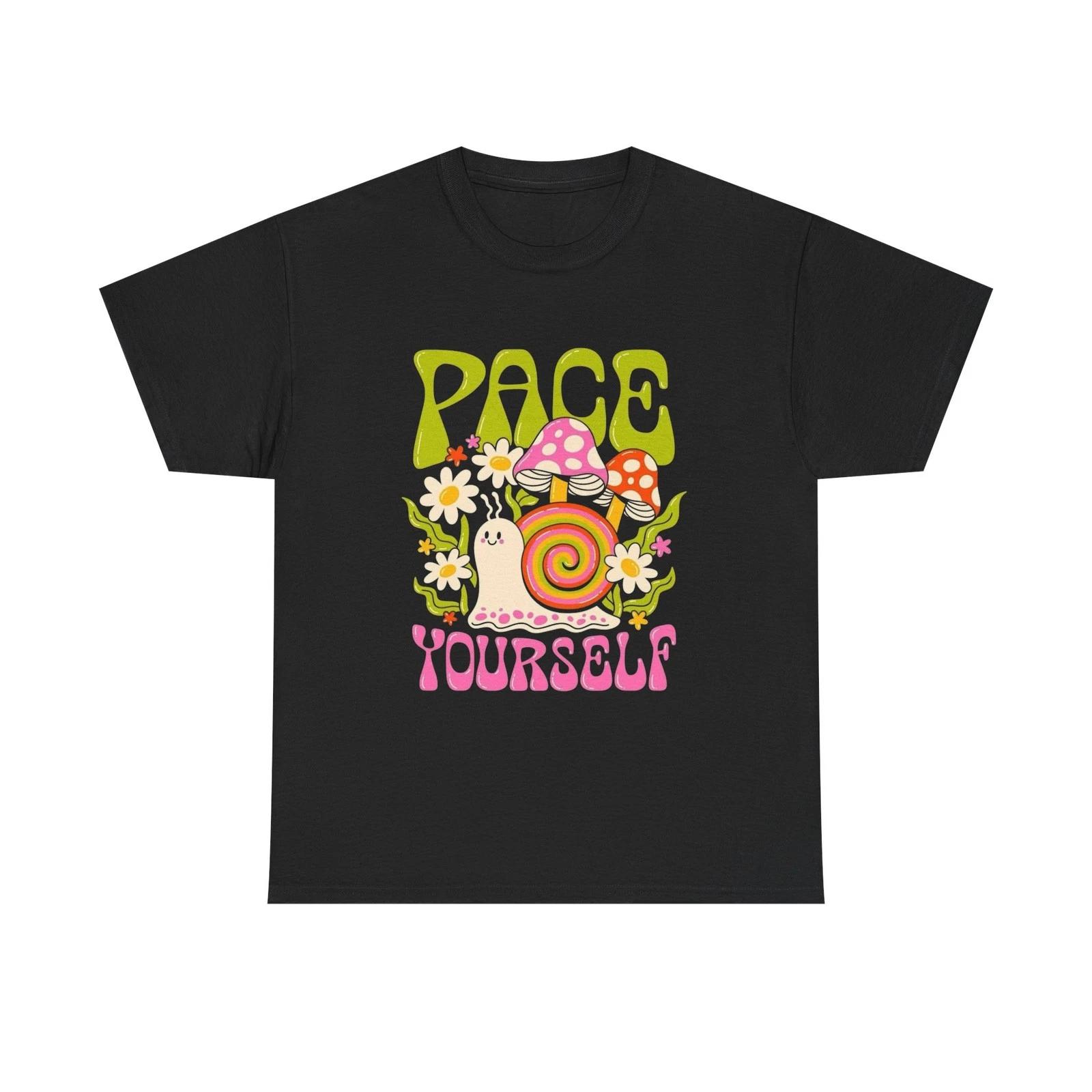 Pace Yourself T Shirt Unisex Heavy Cotton Tee 2XL