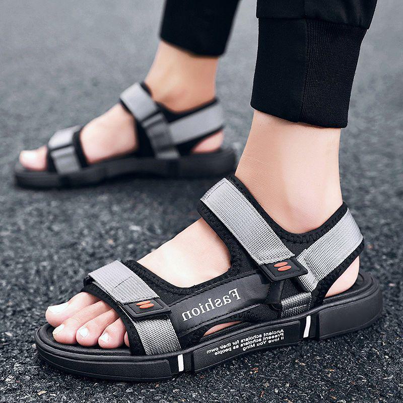 Sandali alla moda da uomo: Scarpe da Lavoro e da Guida, Stile Cool Douyin, Sportive Estive Antiscivolo, Deodoranti, Resistenti all'Usura.