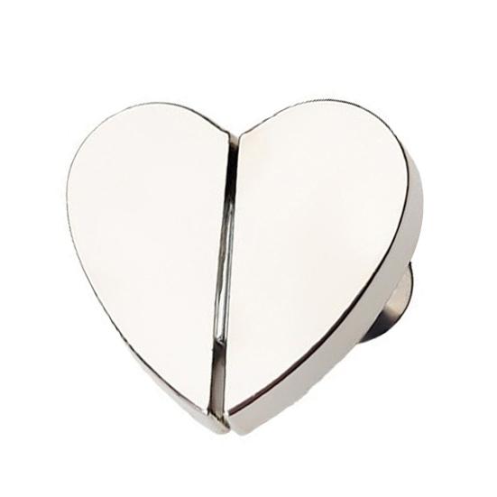 2/4/12/20Pcs Love Heart Curtain Magnet Closure Prevent Light Leaking Magnetic Curtain Clip Heavy Duty Alloy Thin Drapery Curtain Weight Magnet Holder