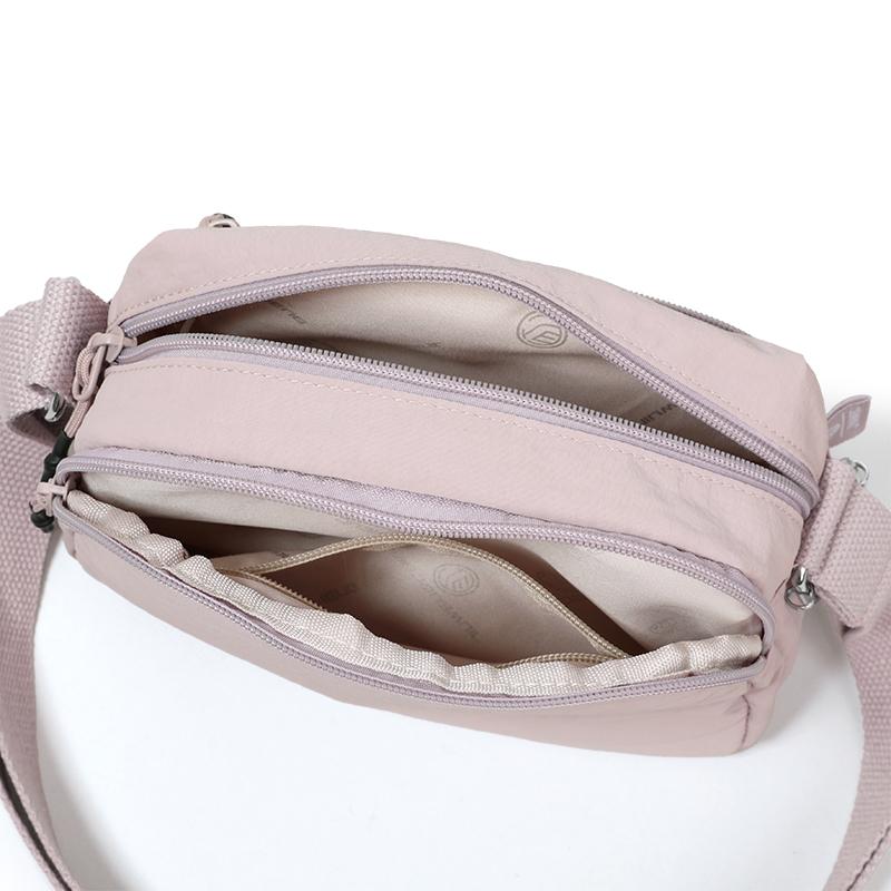 Lightweight Nylon Crossbody Bag for Women Casual Shoulder Handbag with Multi Pockets