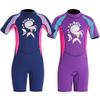 Children's Diving Suit 2.5MM One-piece Short-sleeved Warm Girls 'swimsuit Cold-proof Surfing