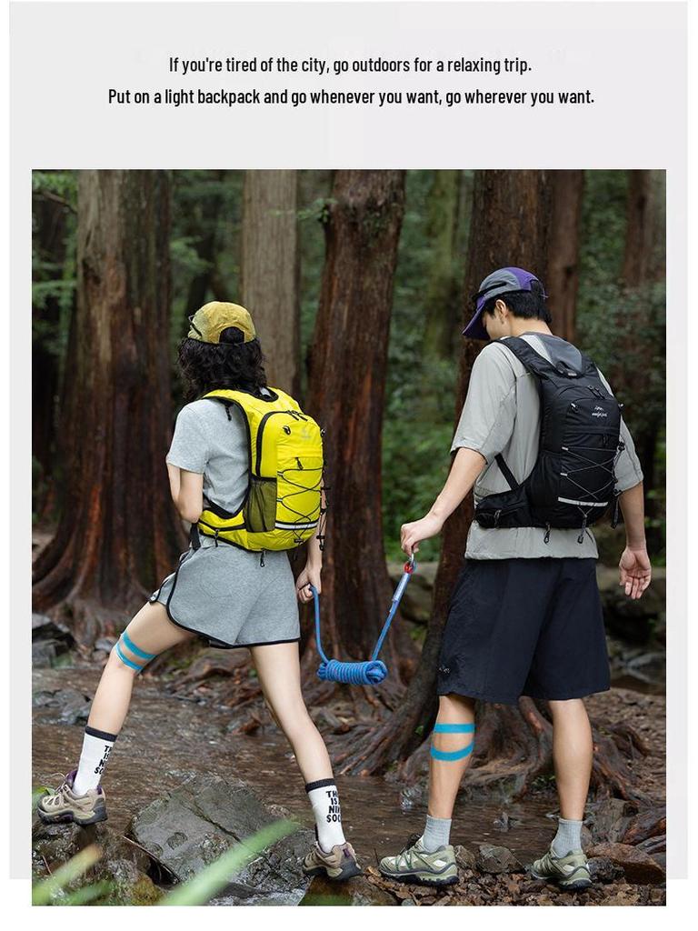 Lightweight, Water-Repellent Men's & Women's Outdoor Hiking Backpack - Fashionable, Comfortable & Breathable