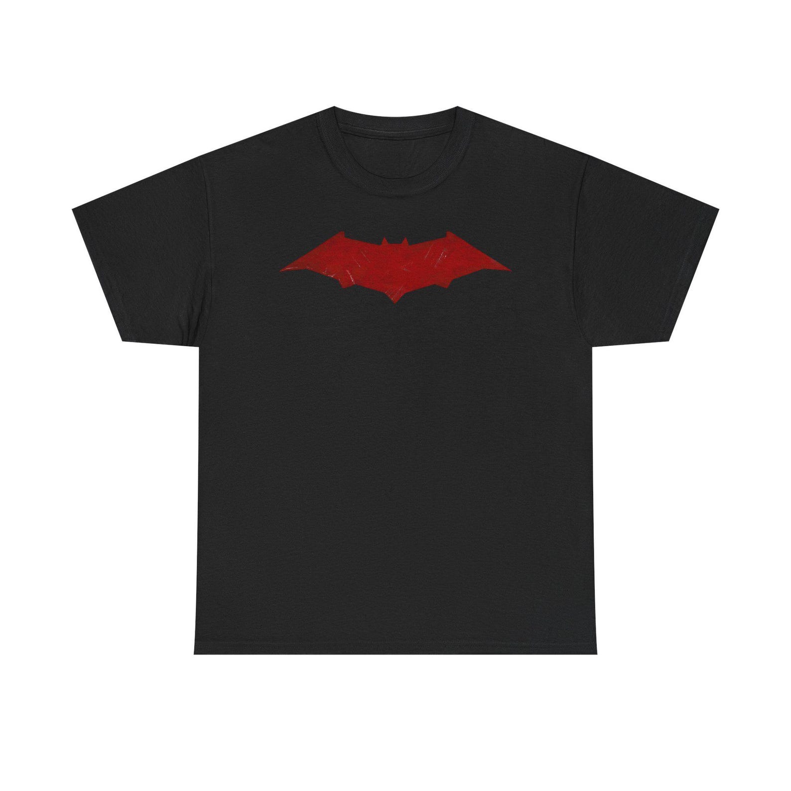 Red Hood Logo Distressed Unisex Tee S