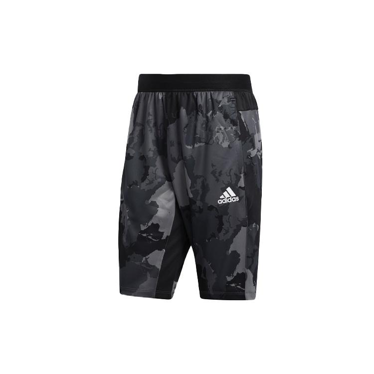 adidas Camo Short Camouflage Printing Sports Training Shorts Gray Men s GH5161 L
