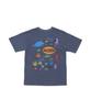 BIGWAVE COLLECTIVE Enjoy Ocean Life Pigment Short Sleeve T-Shirt (Navy)