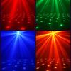 LED Laser Projection Stage Lighting RGBW DJ Disco MIni Party Lights Remote Control for Christmas Wedding Home Club Decoration
